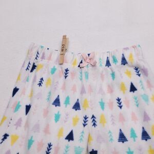 Eddie Bauer Casual Drawstring Pajama Pants Youth Girls Size Medium M White